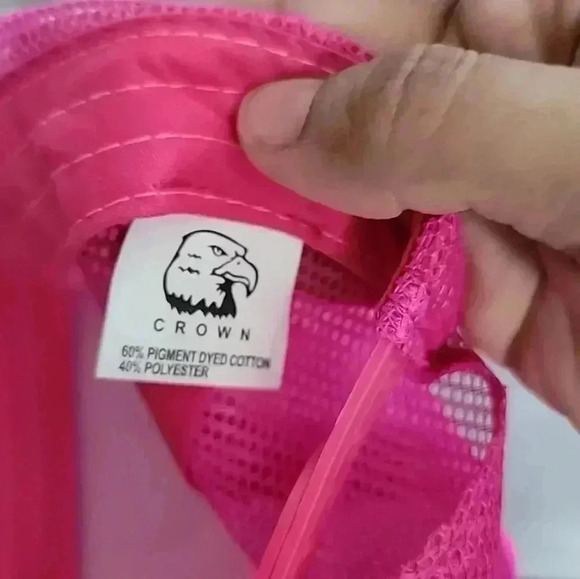 Amsoil Off-Road Presented By US Air Force Hot Pink Mesh Backed Destressed - Picture 5 of 5